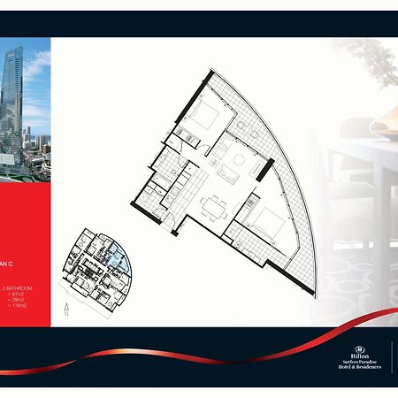 Number 1 H Residences - Wifi, Parking & More By Gold Coast Holidays Экстерьер фото